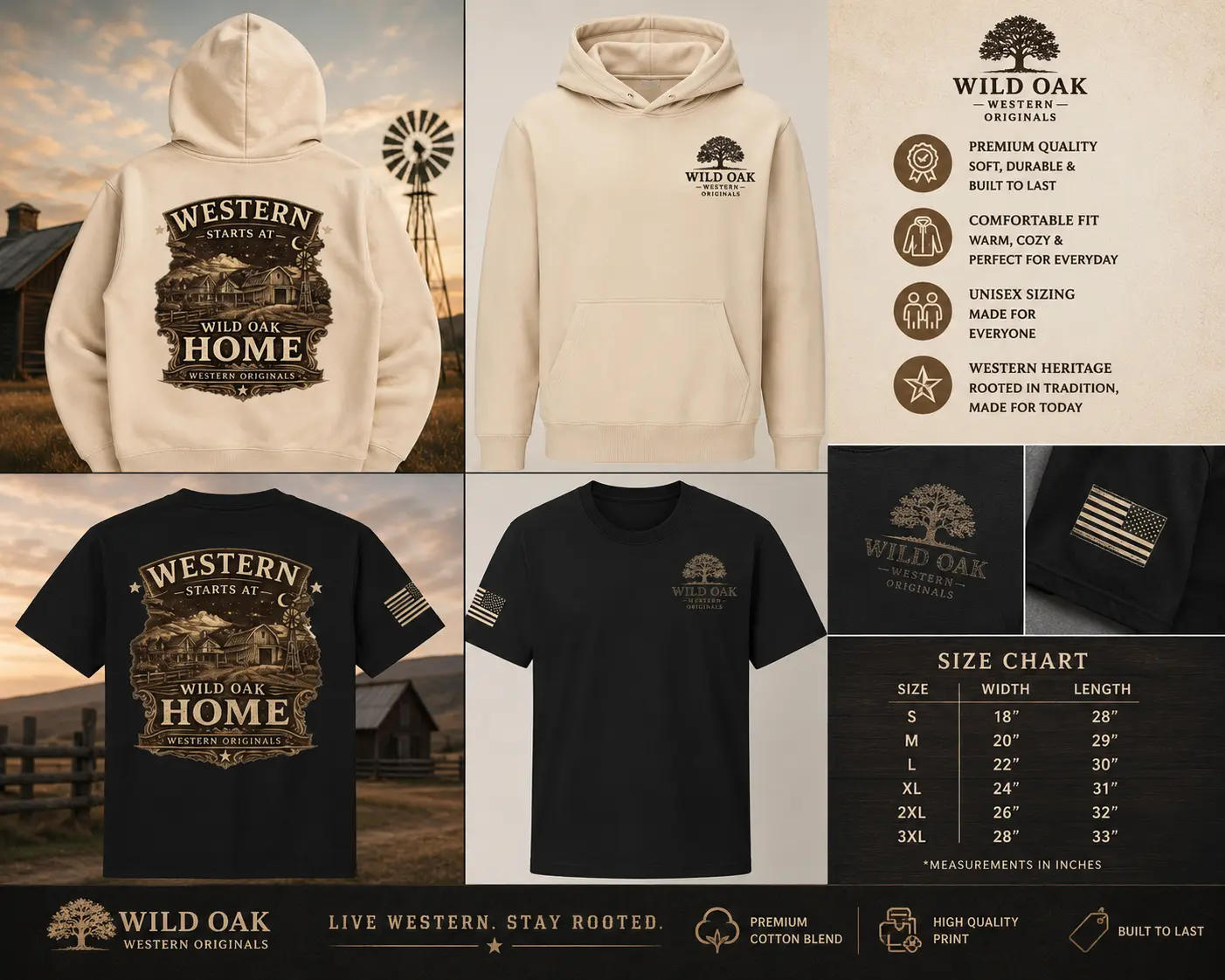 Wild Oak Western Originals