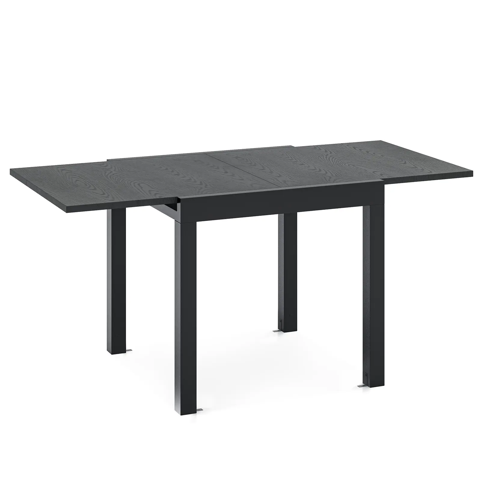 COSTWAY - 31.5 inches-63 inches Adjustable Patio Expandable Dining Table for 4-6 Person-Gray