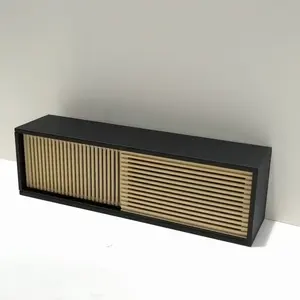 1:12 scale dollhouse-style mini sliding cabinet model, made of PLA material (non-wooden) - suitable for living room/study desktop storage decoration/home decoration ornament/Christmas/birthday gift