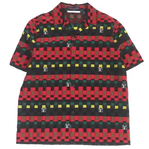 Pre-owned Louis Vuitton Others Small Leather Goods Multicolor Short Sleeve Shirt M