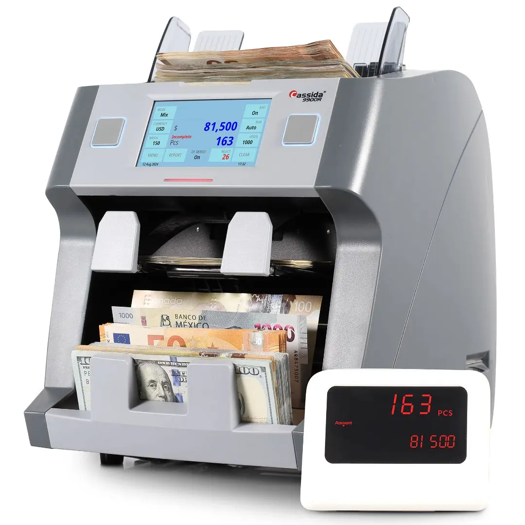 Cassida 9900R V2 Mixed Bill Counter (Canada)