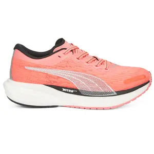 PUMA Womens Deviate Nitro 2 Running Sneakers Shoes - Pink