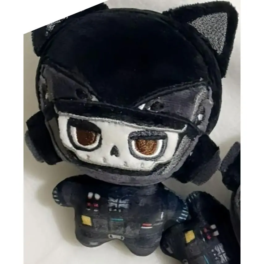 Call of Duty Ghost Cosplay Anime Plush 10CM Stuffed Body Plushie Cartoon Pendant Knapsack Ornament Birthday Gifts