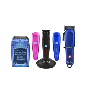 Professional Grooming Bundle Shaver,Trimmer & Clipper StyleCraft Rebel Trio Set SC809M + SC409M + SC601