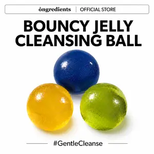 [Ongredients Official Shop] Cleansing Ball Trio ( Jeju Cica +Jeju Green Tea +  Butterfly Pea) | Gentle Barrier Cleansing Set | Crease-Free Prep Cleansing Trio | Korean Skin Care