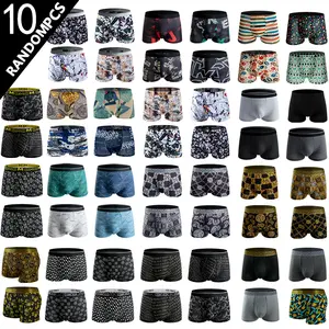 10 Pack Mens Boxer Briefs - Ultra Soft Breathable High-Elastic | All Seasons Daily Wear Assorted Styles