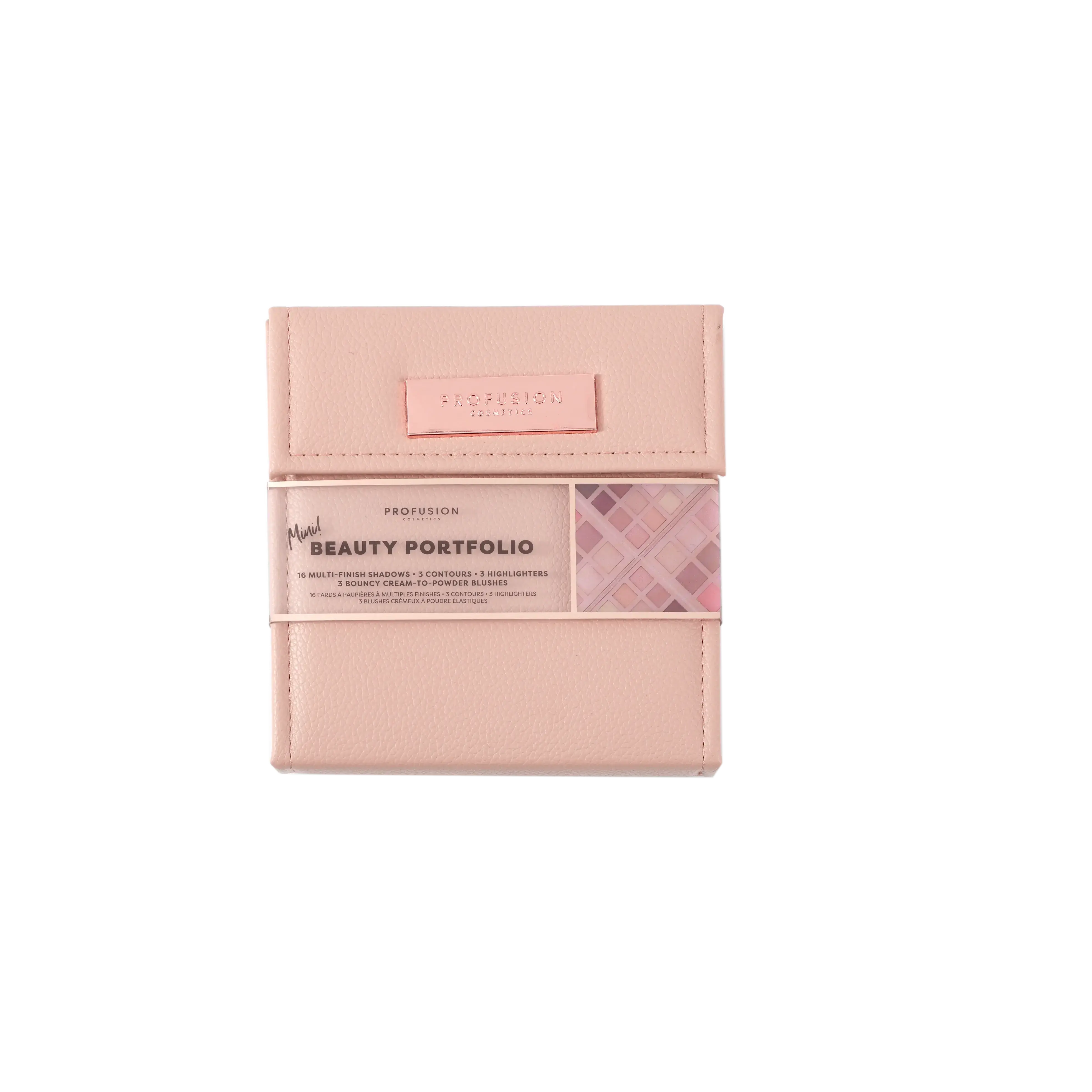 Mini Beauty Portfolio | 25 Shade Face, Eye, and Lip Beauty Kit