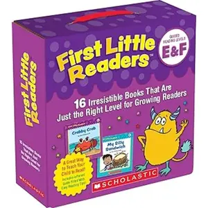 First Little Readers: Guided Reading Levels E & F (Parent Pack): 16 Irresistible Books That Are Just the Right Level for Growing Readers Product Bundle