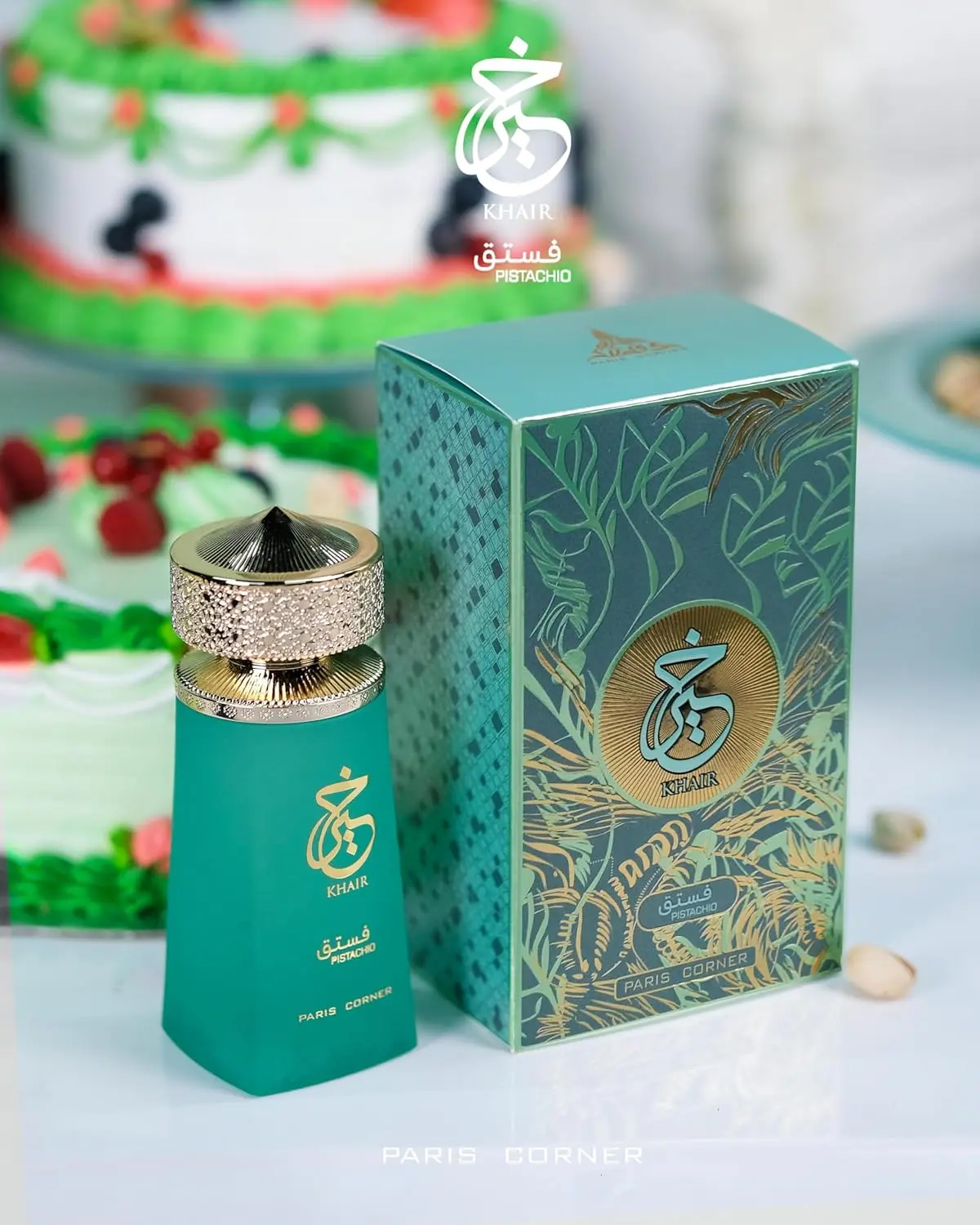 Pistachio Khair Paris Corner W EDP 3.4oz