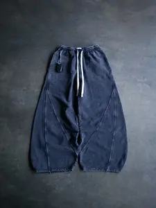 Black Washed Sweatpants