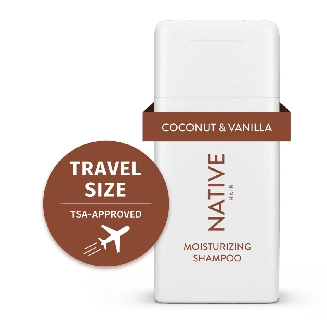 Native Moisturizing Shampoo Mini Coconut and Vanilla 3 fl oz