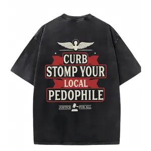 CURB STOMP P3do Printed Men's T-shirt Graphic Tee, Gift For Him, Gift For Her, Trending Shirt, T-Shirt, Sweatshirt, Hoodie