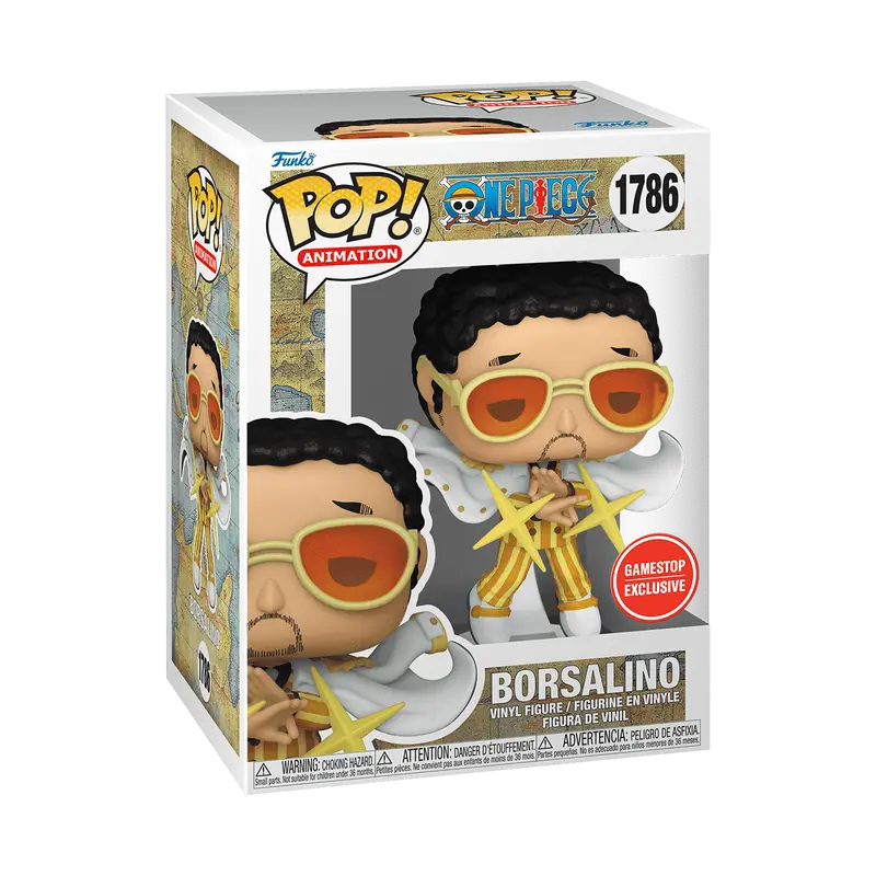Funko Pop! One Piece - Borsalino #1786 Exclusive (Sticker may vary) Collectible Pop Vinyl Figure