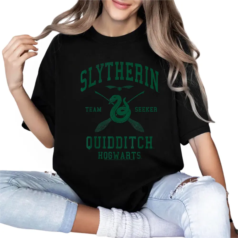 Harry Potter Slytherin Team Seeker Hogwarts Quidditch T-Shirt, Harry Potter Classic Unisex Shirt