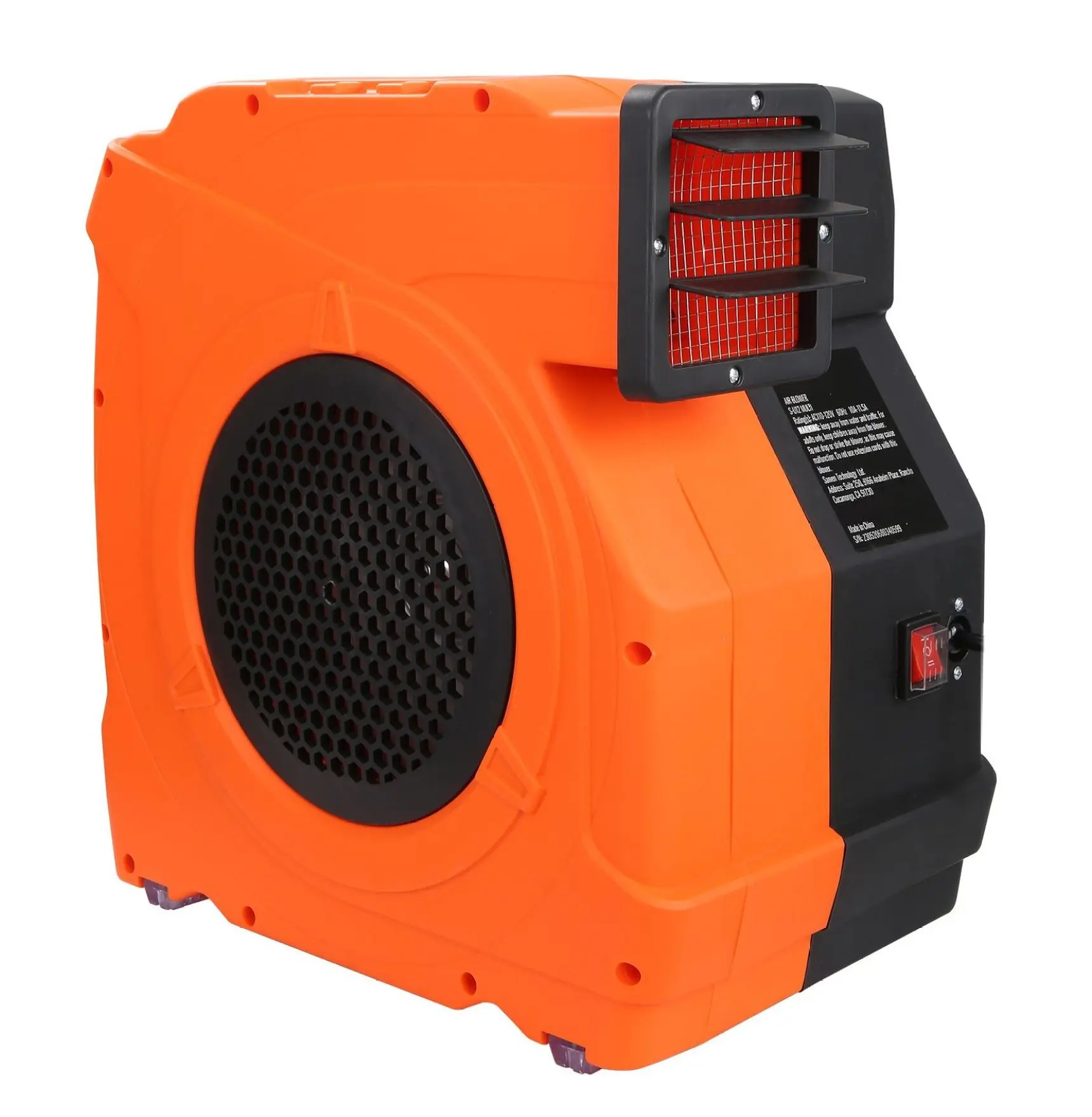Bounce House Blower 1100W, 1.5/1.7 HP Inflatable Blower, Air Pump for Bounce Houses, Waterslides, Obstacle Courses, Electric Fan - UL Listed 1100 W