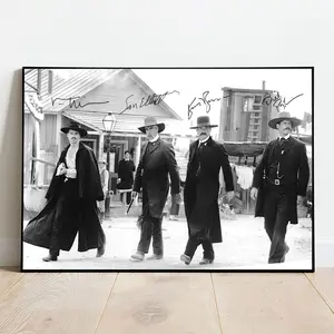 Tombstone Unframed Poster Canvas – Premium Quality Wall Art Perfect for Living Rooms, Offices & Western Movie Collector Spaces