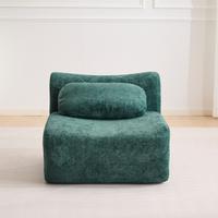Dark Green - Single Sofa (34.3")