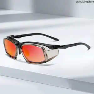 Polarized Sports Sunglasses Cycling Sun Glasses for Men Women Lenes for Running Baseball Golf Driving Protection Goggles