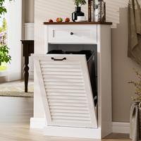 Louvered Door-White