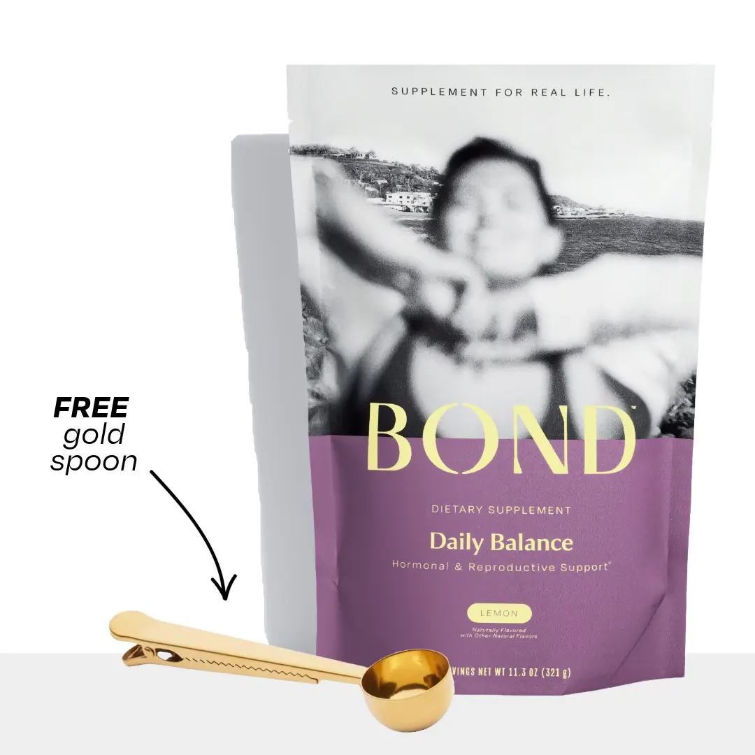 BOND Daily Balance - Multivitamin for Hormone Balance - FREE Gold Spoon Dietary Powder Supplement Drink Healthcare Powder Vitamins Women