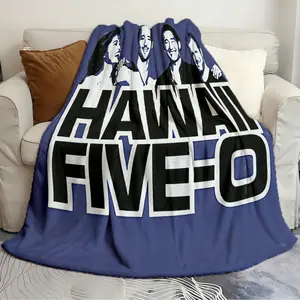 Soft and Stylish Blanket Hawaii Five 0 TV Series Action Winter Quilts Suitable for living room bedroom warming blanket