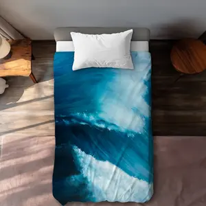 360 Stand Marine Life Microfiber Duvet Cover - Twin XL Size, Machine Washable, Sea Theme, Coastal Chic Bedding Decor for Twin Extra Long Beds, Ocean Duvet Covers, Microfiber Duvet Covers