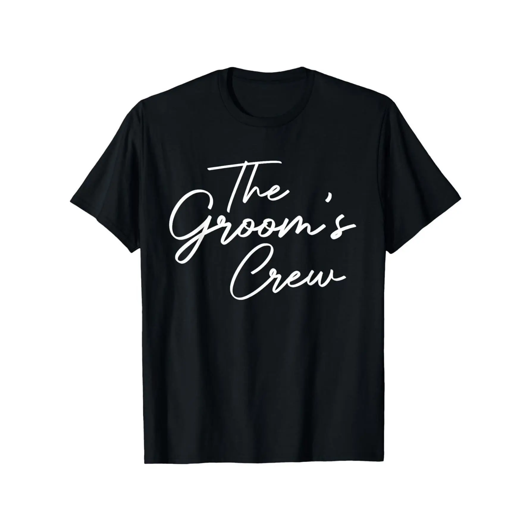 Groom Team T-Shirt-Funny Wedding Party T-Shirt, Soft and Breathable Round Neck Shirt, Suitable for Best Man, Best Men' Choice, Bachelor Party Activities-Ideal Wedding Dress and Celebration Gift, Wedding Shirt, Celebratio