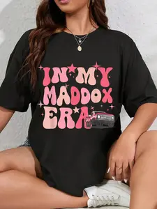 100% Cotton Unisex In My Maddox Era Birthday For Men Women T-Shirt