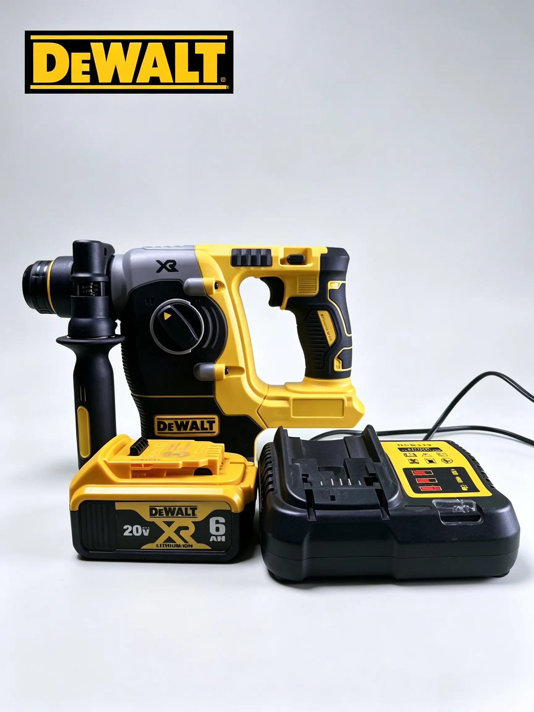 DEWALT DCH273 1-Inch SDS PLUS Rotary Hammer, Brushless L-Shape Concrete Masonry Tool