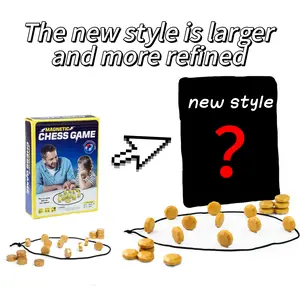 Magnetic Battle Game – Exciting 2-Player Duel for All Ages!Includes 1 Cord, 20 Magnetic Beads & Carry Bag.Perfect for Family Game Night, New or Classic Packaging Shipped at Random! Tabletop Games