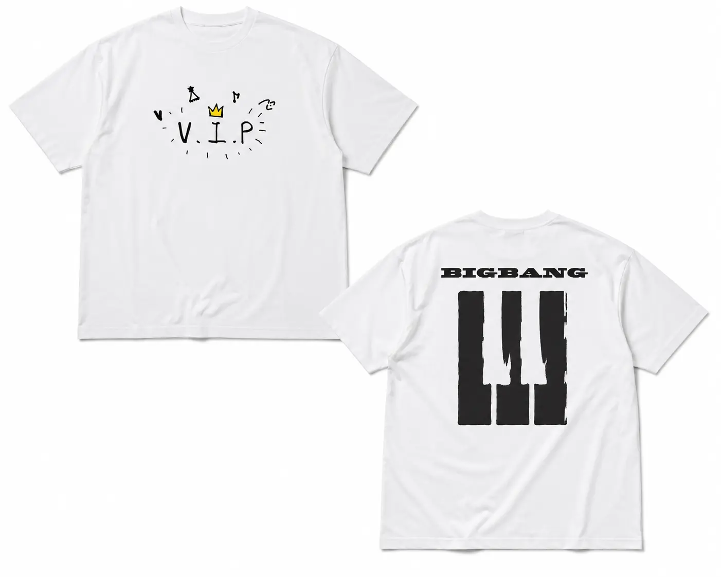 BIGBANG Double-Sided T-Shirt, Kpop Legend Tee, World Tour Shirt, Con cert Tee, Gift for Her Him