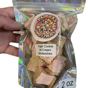 Sugar Cookie Ice Cream Sandwich Bites