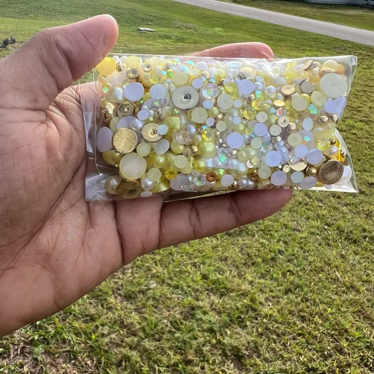 Rhinestones/ Pearl Mix/ Variety of sizes