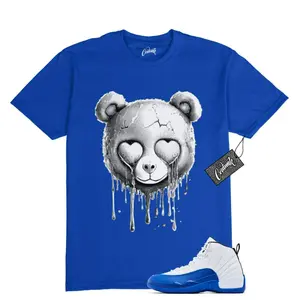 12 Blueberry Game Royal White Black T Shirt to Match SLB, 12 Blueberry Outfit, Graphic Tees, Womenswear Top T-Shirt