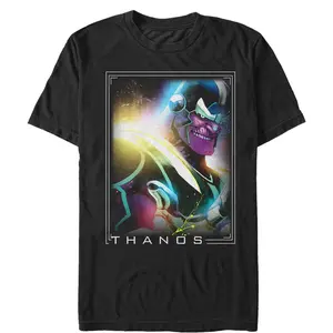 Men's Marvel Retro Thanos Frame T-Shirt
