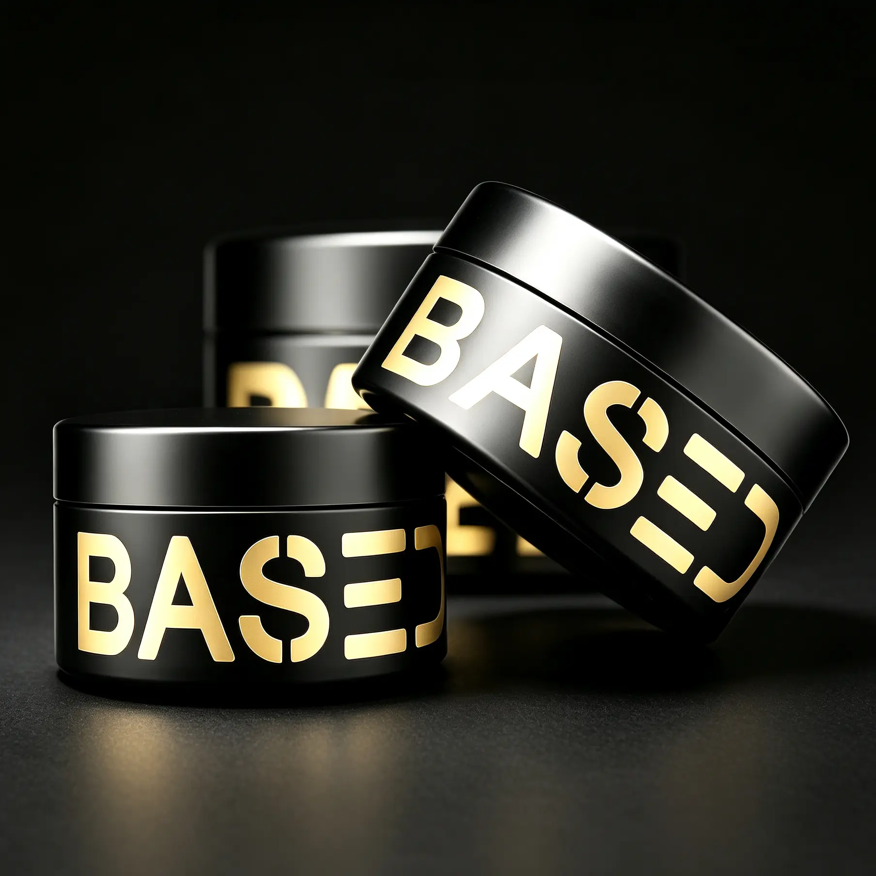 BASED Pomade 3.04fl oz | Medium Hold & Medium Shine | Simple Effective Natural Frizz Control Styling Hair Care Hair Clay Gel Haircare