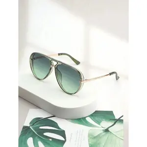 Women's Fashion Tinted Lenses Aviator Sunglasses - UV400 Protection, Stylish Classic Durable Metal & PC Frame Shades for Daily & Outdoor Wear, Fashion Sunglasses, Tinted Lenses Sunglasses