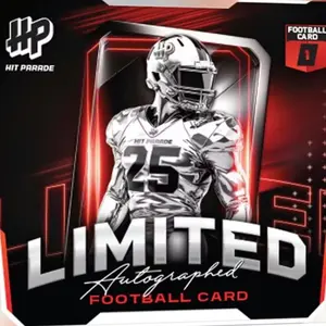 Limited AUTOGRAPHED FOOTBALL CARD!