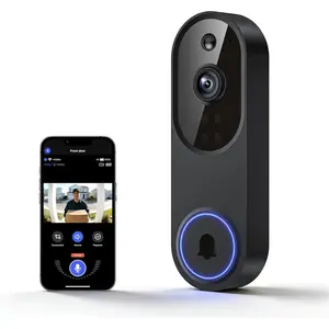 1080P  Video Doorbell Camera, Outdoor  Cameras, FHD Live View, Cloud Storage, AI Human Detection,  Alert, Night Vision, Two Way Audio, 2.4G WiFi Only