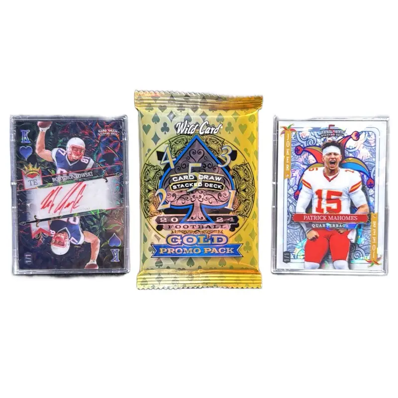 2024 Wild Card 5 Card Draw Stacked Deck Promo Packs! - Opened LIVE!!!!!