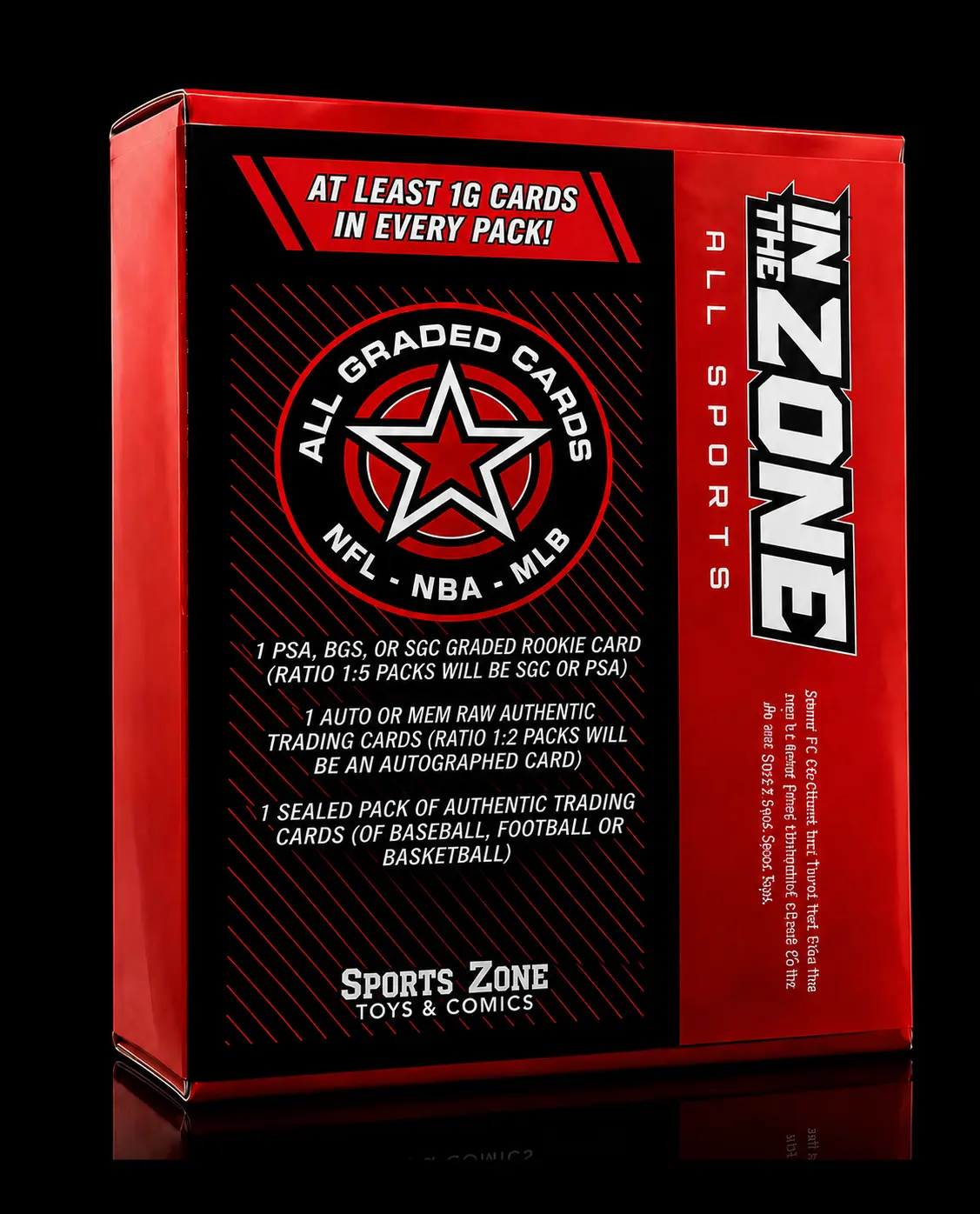 In The Zone Sports Card Box