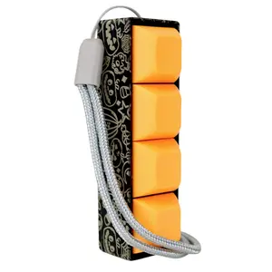 Pumpkin Design Picky Party Clicky Keychain Smooth Base you customize Tactile Switch