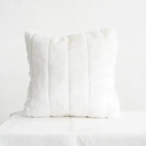 Luxurira Throw Pillow Covers 18x18 Inch Soft Striped Pillow Covers Modern Farmhouse Home Decor for Sofa Living Room Couch Bed