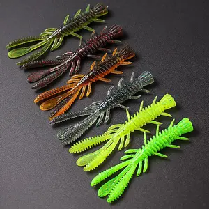 Soft Floating Shrimp Fishing Lure (6Counts/set),Realistic Artificlal Bionic Bait,Outdoor Fishing Accessories and Equipment