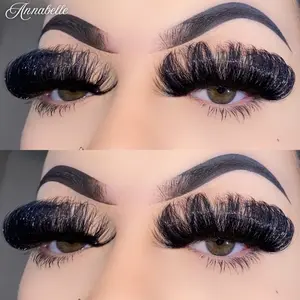 30mm Long Dramatic Fluffy Strip Eyelashes for Enhanced Natural Lashes, Perfect for Any Occasion - Cosmetic doll eyes eyelash