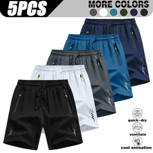 TOOTD Selection – Men’s Daily Rotation Set (5 Pieces): Quick-Dry Shorts, Athletic Workout Shorts, Zipper Pockets, 7" inseam, lightweight running/gym shorts for everyday fitness wear | 150 gsm GSM | Sizes: 28½–34½ #SummerVibes
