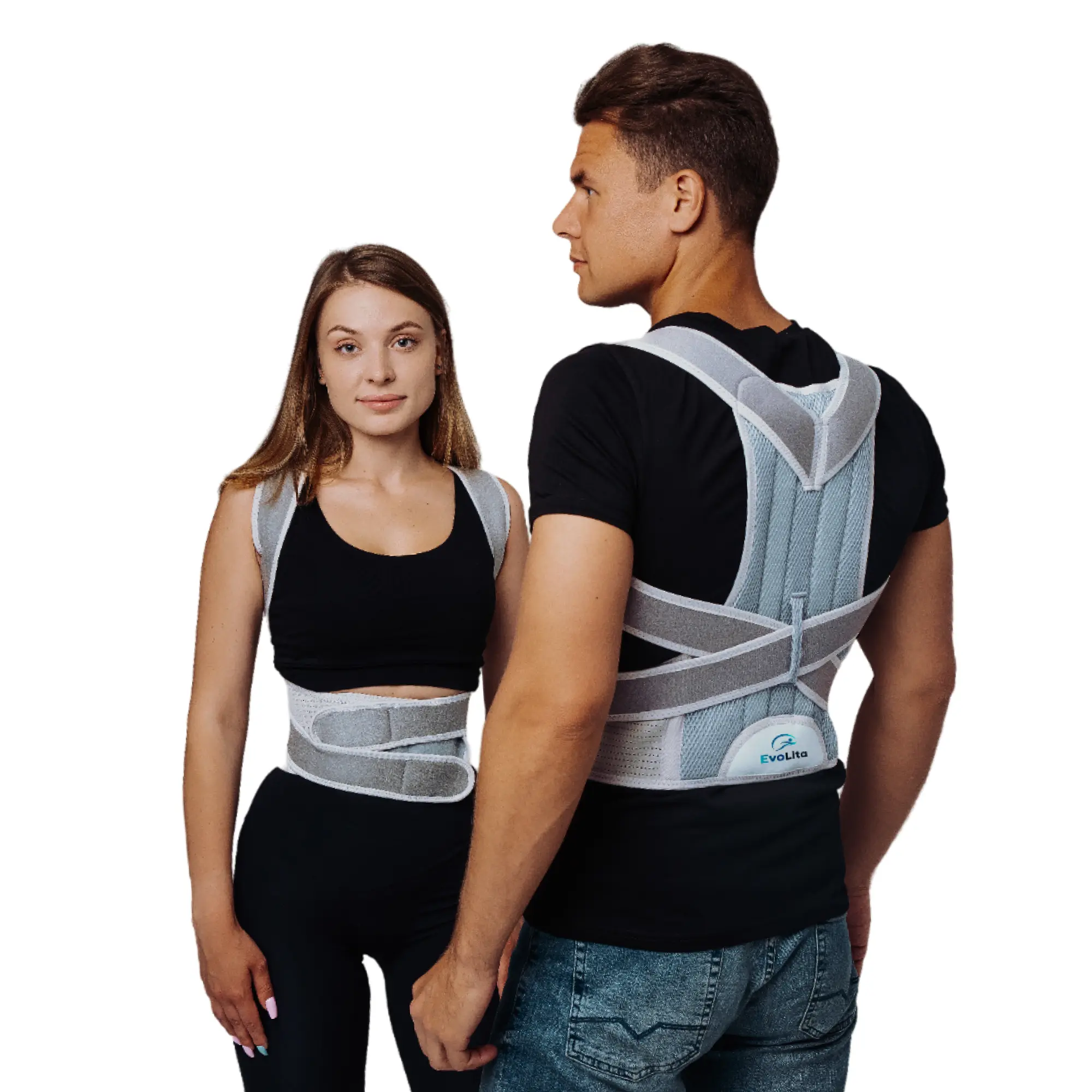Back Brace Posture Corrector for Women and Men, Shoulder Straightener, Adjustable Full Back Support, Upper and Lower Back Pain Relief - Scoliosis, Hunchback, Hump, Thoracic, Spine Corrector