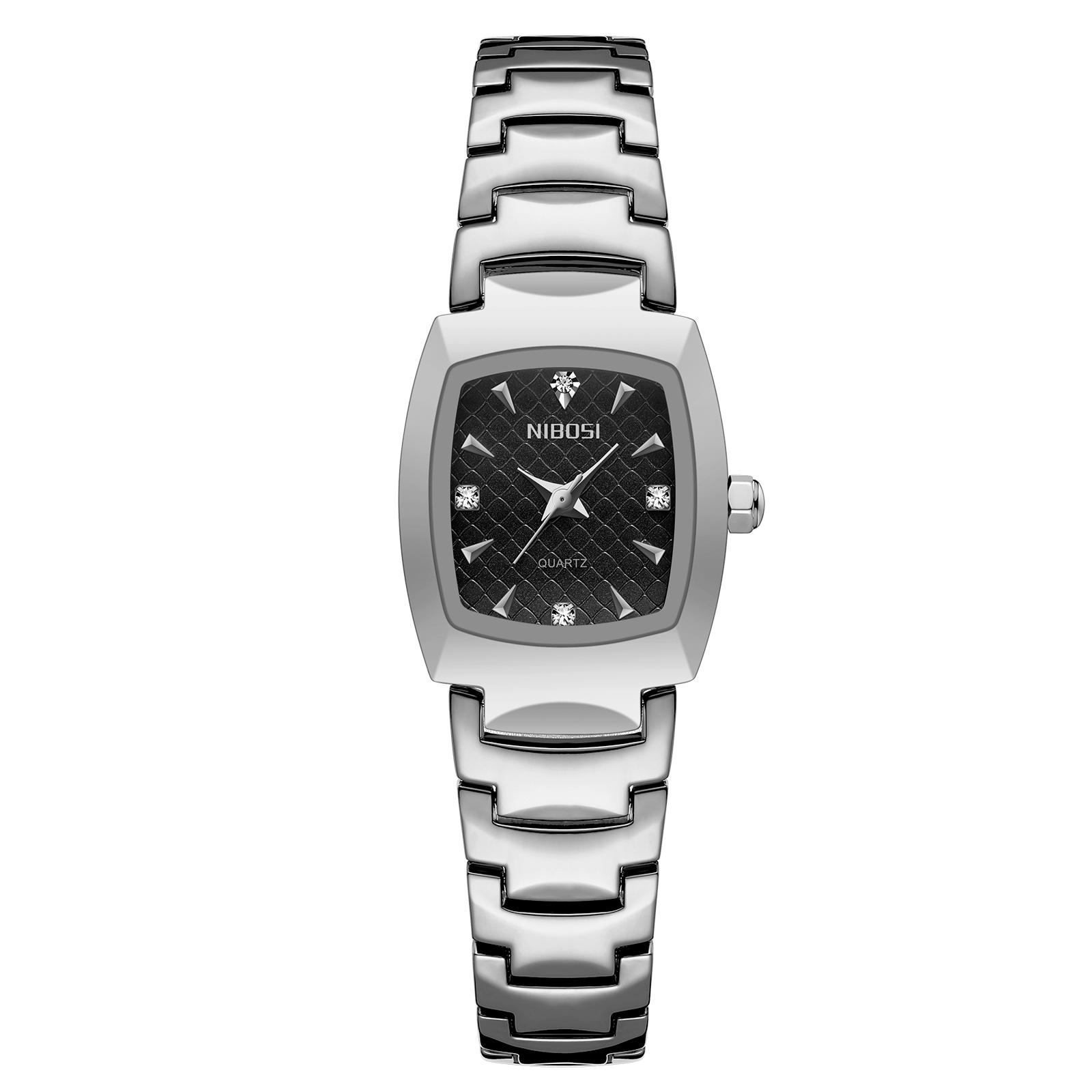 NIBOSI quartz watch, dress quartz watch,vintage elegant ladies watch, Slim analog quartz watch, Women's jewelry bracelet watch, Waterproof dress watch