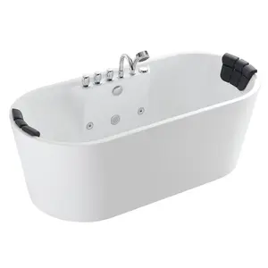 Empava-67AIS01 67 in. Whirlpool Freestanding Bathtub