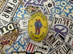 C.o.n.c.h.o. Sticker Puerto Rico Vinyl Waterproof Sticker 3x2Inches